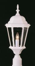 Trans Globe 4260 WH - 1LT LRG POST TOP