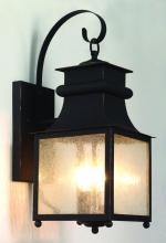 Trans Globe 45632 WB - 3LT WALL-SQUARE-SEEDED-GLASS