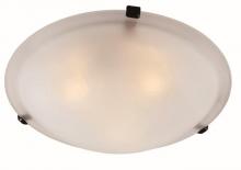 Trans Globe 58701 ROB - 3 LT FLUSH-MED-3 CLIPS-MRBLZD