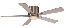 Trans Globe F-1017 BN - LED FAN-5 BLADES W/ WALL CONTR