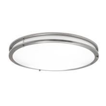 AFX Lighting, Inc. CAF18L5AJUDSN-BB - Carlisle 18'' LED Semi-Flush, 120-277V, 5 CCT, SN, BB