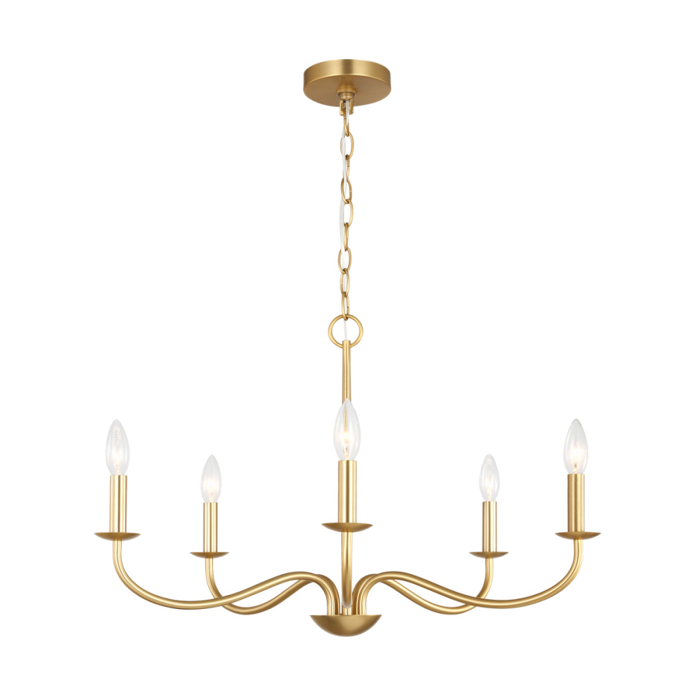 Abells Five Light Chandelier