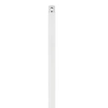 Generation Lighting DRT18RZW - 18" Threaded Downrod - Matte White