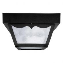 Capital 9237BK - 1 Light Outdoor Flush Mount