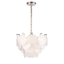 Terracotta Lighting H21123-5BN - Jacobella Small Chandelier - Brushed Nickel