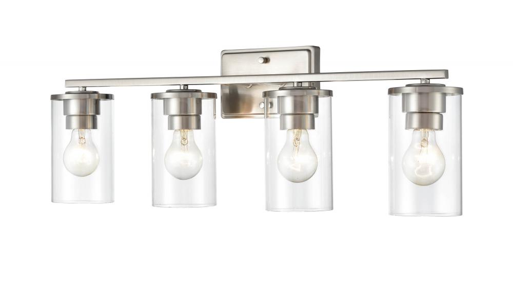 Verlana 27.75" Wide 4-Light Vanity - Modern Gold