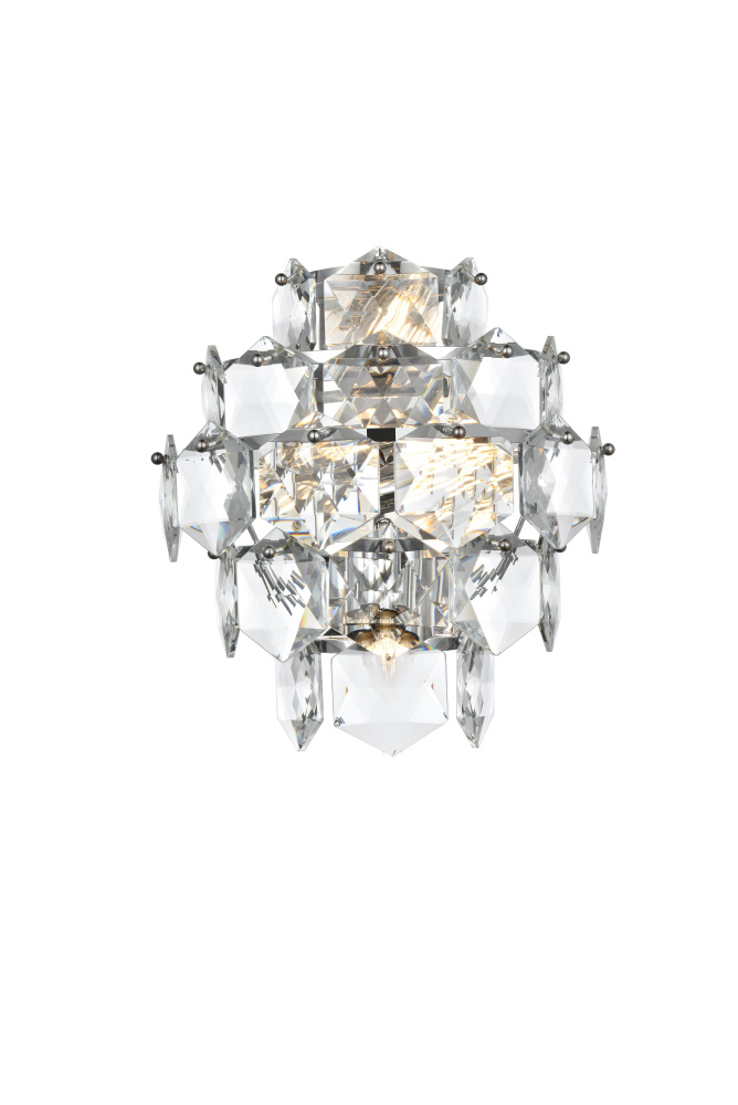 Wall Sconce W13.8"S8"*H15"L4 Satin Gold