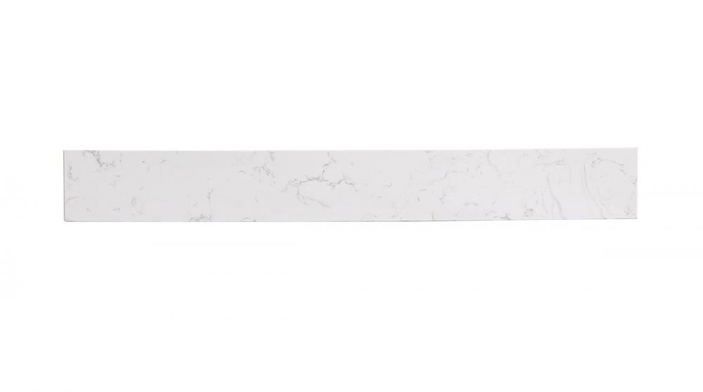 Back Splash 32" Calacatta White