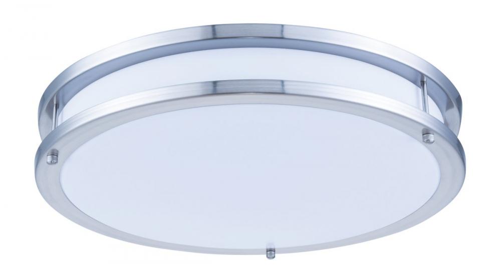 LED DOUBLE RING CEILING FLUSH, 3000K, 105 degree, CRI80, ETL, 28W, 100W EQUIVALENT, 35000HRS