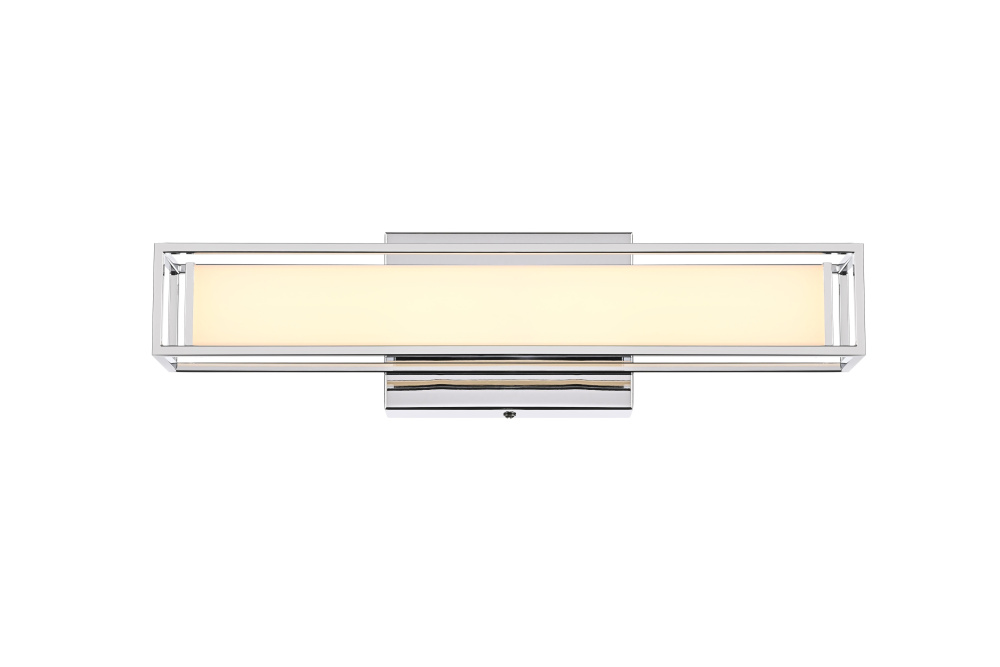 Wall Sconce L16" E4.5" H4.3" LED 8W 3CCT Chrome