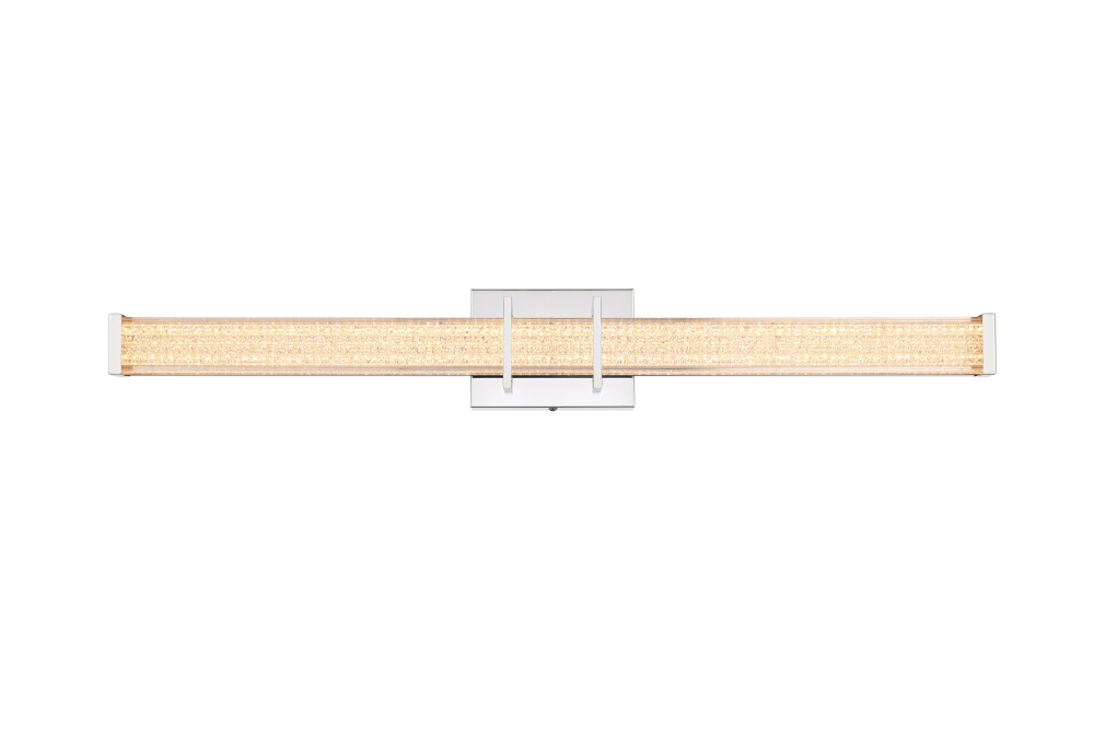 Wall Sconce L31" E4.5" H4.3" LED 18W 3CCT Chrome