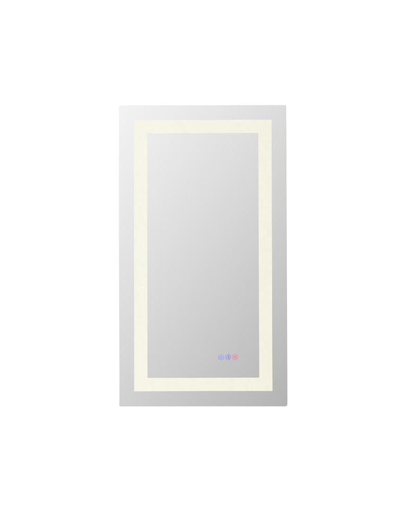 LED Mirror W20 H36 3000-6000K Dim