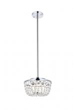 Elegant 1114D10C - Gianna 10 inch pendant in chrome