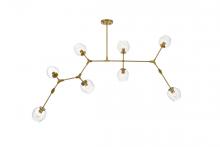Elegant 1712G74BR - Cavoli HANG L74"W32" H32"L8 Brass