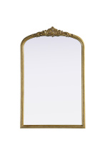 Elegant MR7F2742AB - Wall mirror 27"x1.4"x42" Antique Brass