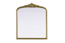 Elegant MR7F3036AB - Wall mirror 30"x1.4"x36" Antique Brass