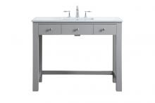 Elegant VF14842GR - 42 inch ADA compliant bathroom vanity in gray