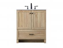 Elegant VF2830MW - Vanity Cabinet 30"x19"x34" VW Mango Wood
