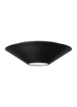 Visual Comfort & Co. Studio Collection KF1111MBK - Echo Medium Flush Mount and Sconce