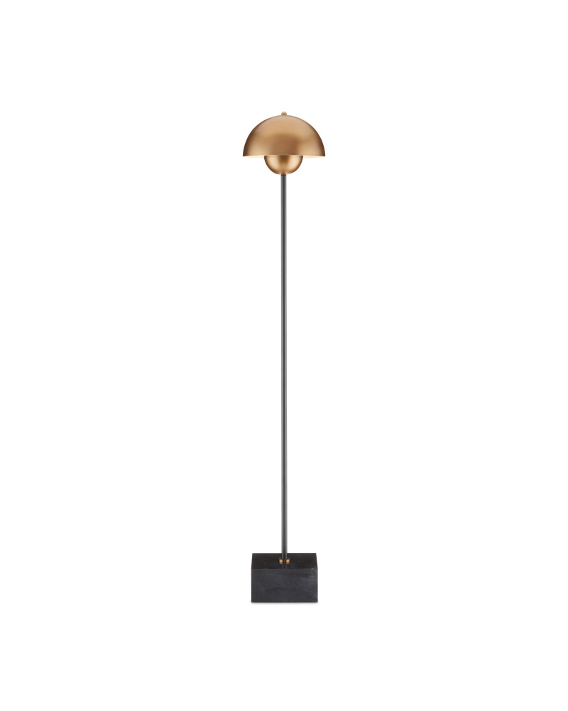 La Rue Brass Floor Lamp