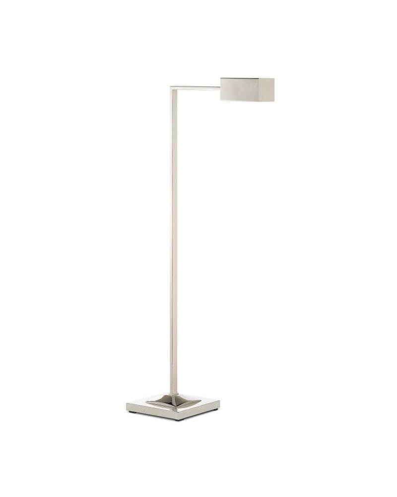 Ruxley Nickel Floor Lamp