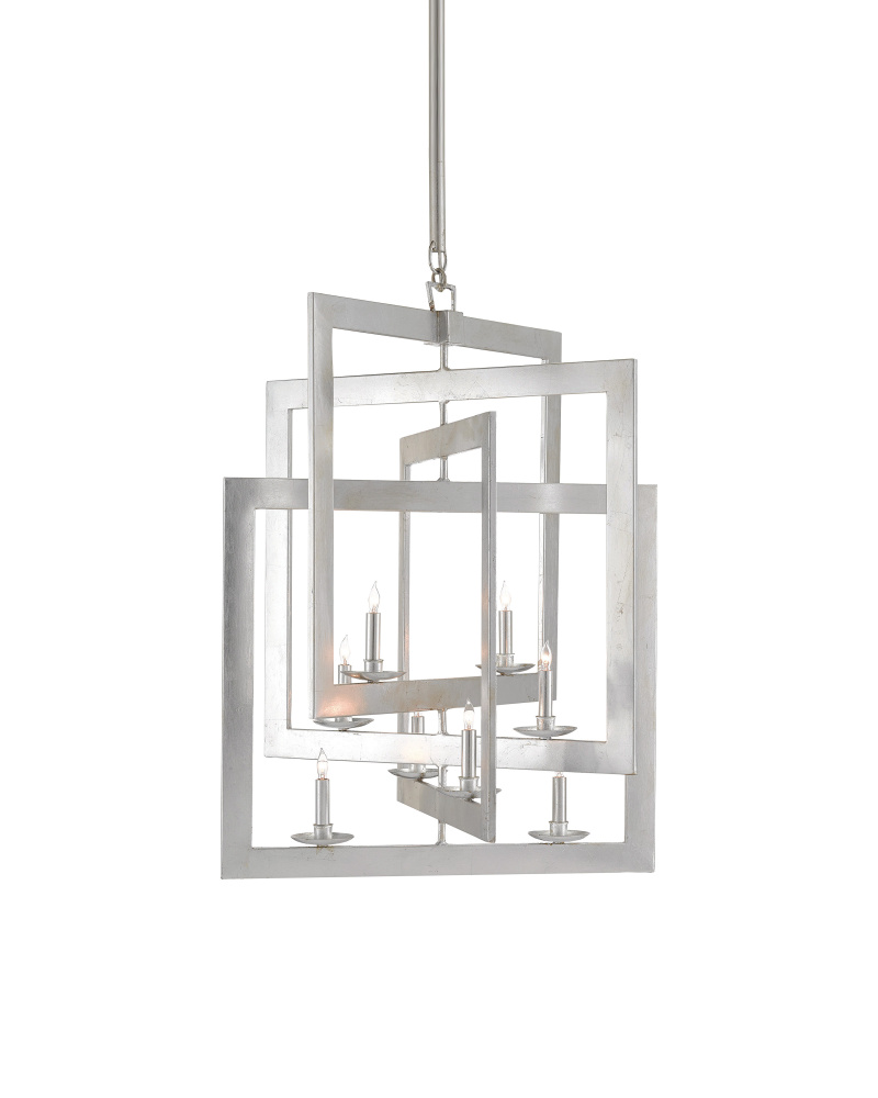 Middleton Large Silver Chandelier