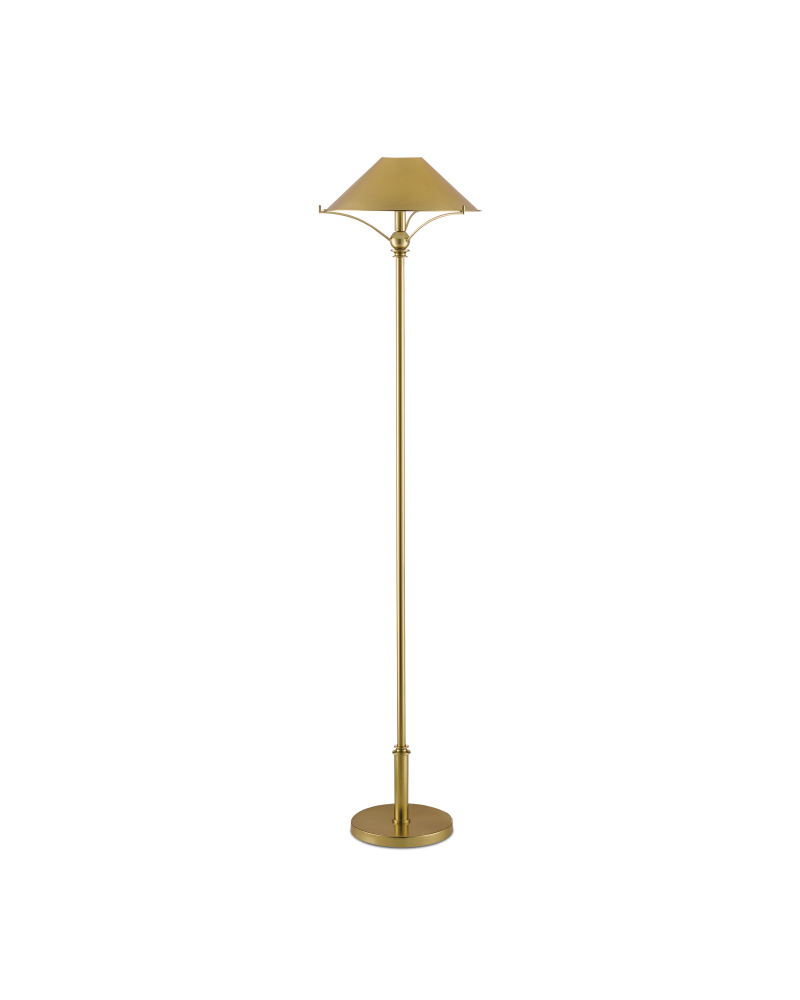 Maarla Brass Floor Lamp