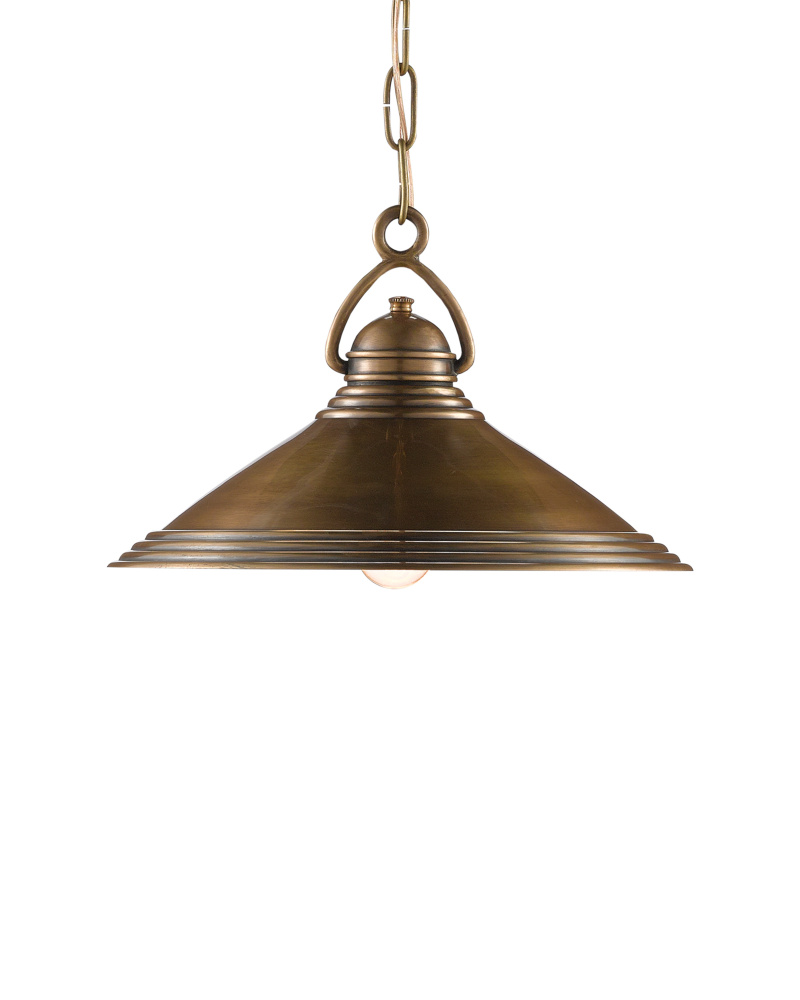 Weybright Brass Pendant