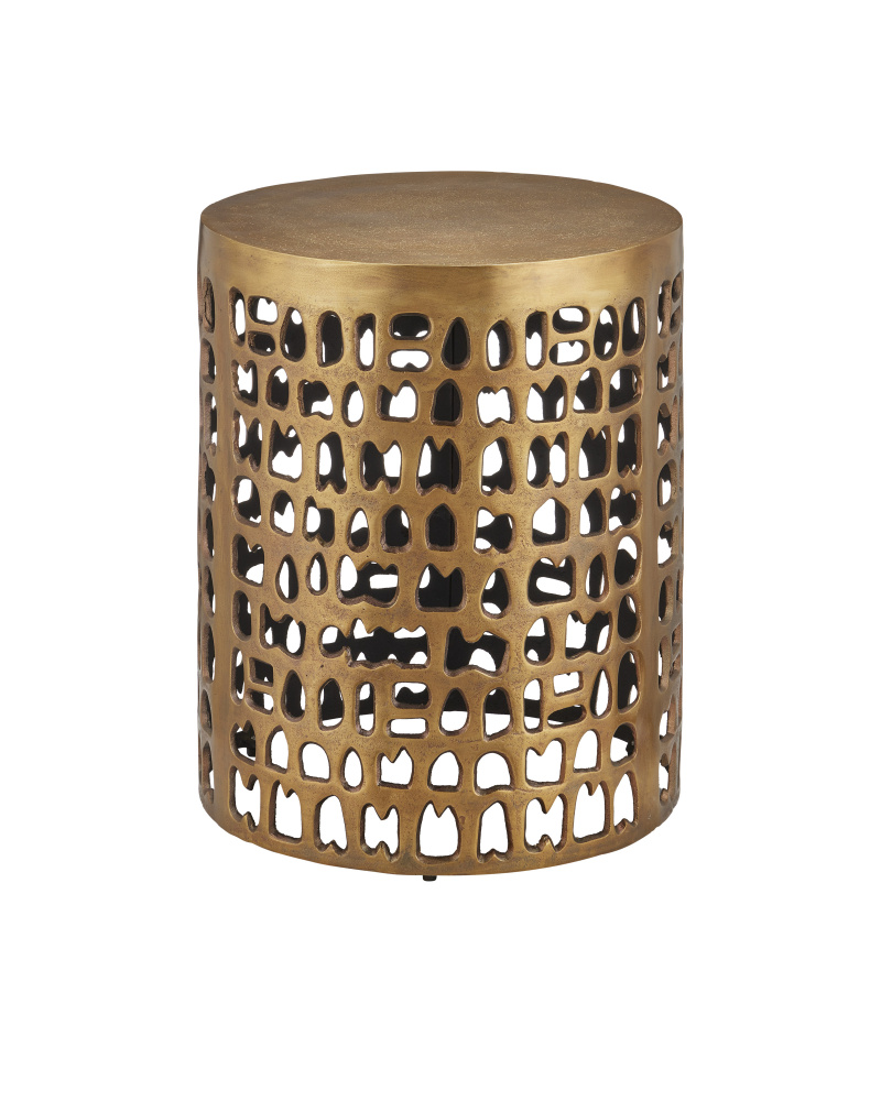 Alvar Gold Accent Table