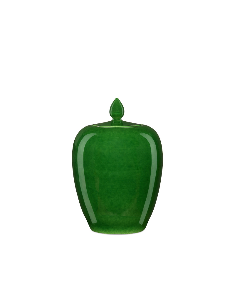 Imperial Green Ginger Jar