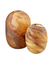 Currey 1200-0761 - Desert Storm Vase Set of 2