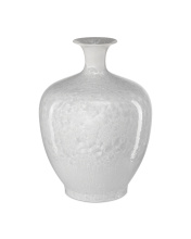 Currey 1200-0995 - Crystalline White Vase