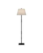Currey 8000-0049 - Lohn Black Floor Lamp