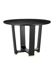 Currey 3000-0260 - Blake Black Dining Table