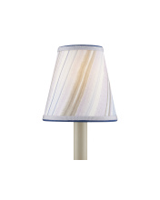 Currey 0900-0017 - Marble Lavender Paper Tapered Chandelier Shade