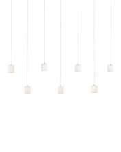 Currey 9000-1060 - Dove 7-Light Linear Multi-Drop Pendant