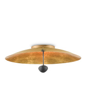 Currey 9999-0049 - Pinders Gold Flush Mount