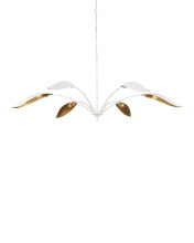 Currey 9000-0974 - Yuriko White Chandelier