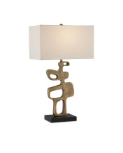 Currey 6000-0884 - Mithra Brass Table Lamp