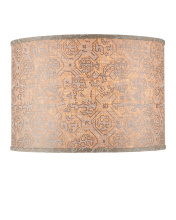 Currey 0900-6013 - Nomad Beige Large Drum Lamp Shade