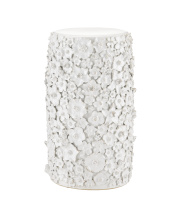 Currey 2000-0038 - Jessamine White Accent Table