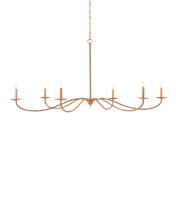 Currey 9000-0757 - Saxon Large Tan Chandelier